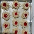 Cooksnap dari rahma safitri untuk resep Crunchy Strawberry Cheese Thumbprint Cookies