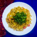 Heejal Pandya's cooksnap of when they made ચટપટી ભેળ (Chatpati Bhel Recipe In Gujarati).