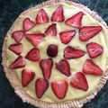 El cooksnap de Yasna Figueroa Lebel cuando hizo Kuchen de Frutillas 🍓 y crema pastelera (instantánea).
