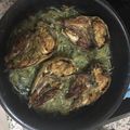 El cooksnap de Mjmd cuando hizo Cabezas de cordero lechal asadas.