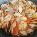 El cooksnap de Lan Lara cuando hizo Coquinas a la marinera.