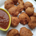 Anamta Azeem's cooksnap of when they made Anday pakoray.