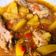 El cooksnap de Rebe cuando hizo Pollo en salsa con patatas guisadas.
