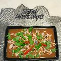 Cooksnap Hani Shaimi semasa beliau membuat Ayam paprik simple.