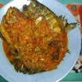 Cooksnap dari Teti Cahyawati untuk resep Bawal bumbu pedas praktis