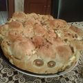 Cooksnap από Dimitra Chagidaki στη συνταγή Ελιόψωμο στολίδι