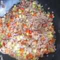 El cooksnap de nacho cuando hizo Wok de cebada perlada con vegetales.