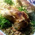 صورة من fatima recipes ، شاركها بعد تجربة وصفة دجاج 🍗 محشي بالفريكة ☺😋