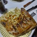 El cooksnap de Jenny Silveira cuando hizo Muslo de pollo al horno para la consigna de esta semana.