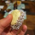 El cooksnap de Paula De Giacomi cuando hizo Alfajores de maicena.