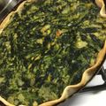 El cooksnap de Flor Barrera cuando hizo Tarta de espinaca, choclo y salsa blanca.