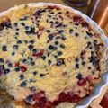 El cooksnap de Taote Mahatu cuando hizo Kuchen de arándanos y crema pastelera (instantánea).