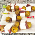 El cooksnap de Paquichu cuando hizo Banderillas de queso fresco con anchoas.