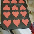 El cooksnap de yessenia lopez cuando hizo Cupcakes para San Valentin.