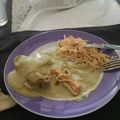 El cooksnap de Cinahy cuando hizo Cerdo en pipián verde.