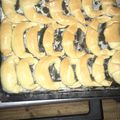 El cooksnap de Paola Marin cuando hizo Medialunas de manteca.