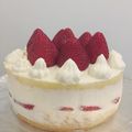 PetraChan 的 草莓鮮奶油蛋糕 Strawberry cream cake cooksnap