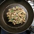 El cooksnap de pamerobinson cuando hizo Champiñones al ajillo.