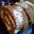 ReeRee420's cooksnap of when they made pumpkin roll with cream cheese filling.
