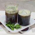 Seema Sharma's cooksnap of when they made Jaggery and mint sharbat.