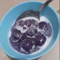 Cooksnap dari Ndahji Seckartadji untuk resep Bubur Candil / Kolak Biji Salak Ubi Ungu