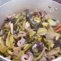Cooksnap của Song Nguyễn khi họ làm theo món Lòng heo xào dưa chua