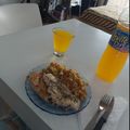 El cooksnap de Miguel Angel Molnar cuando hizo Churrascos de pollo con verduras salteadas y huevo.
