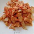 Cooksnap dari Yuli Tiarni untuk resep Kripik Pangsit rasa keju pedas