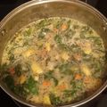 Jen Konarski's cooksnap of when they made Gnocchi chickpea soup.