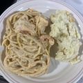 El cooksnap de pattysbazar cuando hizo Espagueti en crema de chipotle con camarones🌹.