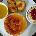 کوک اسنپ Mahnoosh بعد از امتحان کردن ته دیگ کدو حلوایی با مرغ زعفرانی.