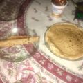 El cooksnap de Carina cuando hizo Panqueques con harina integral.