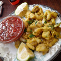 Wanjiku Lucia's cooksnap of when they made Fish Bhajia with Kachumbari.