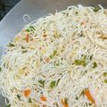 sandhya Dutta 's cooksnap of when they made এগ-সোয়া চাউমিন(egg soya chowmin recipe in Bengali).