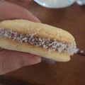 El cooksnap de Lucía cuando hizo ❇️Alfajorcitos de maizena sin manteca! Para la hora del mate✨🌈.