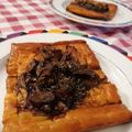 Cooksnap από Takis Tsirtsonis στη συνταγή Υπέροχες σφολιατοταρτελέτες με μανιτάρια, θυμάρι και καραμελωμένα κρεμμύδια