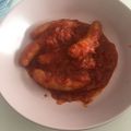 El cooksnap de Ismael Habib cuando hizo Salchichas con salsa de tomate.