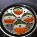 Varsha S M's cooksnap of when they made तिरंगा इडली (tiranga idli recipe in marathi).