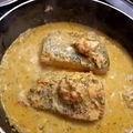 El cooksnap de Consol Gil cuando hizo Lomos de salmón a la naranja.