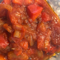 El cooksnap de Widy Domenech cuando hizo Sanfaina catalana.