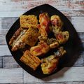 Cooksnap mezzayu luna semasa beliau membuat Ayam Percik Lada Hitam.