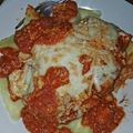 MuppetShow's cooksnap of when they made Easy Chicken Parmesan .