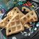 El cooksnap de Pebbels cuando hizo Waffles de avena.