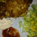 El cooksnap de Marisela Martinez cuando hizo Tortitas de coliflor.