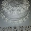 El cooksnap de Yesy cuando hizo Torta de olla con merengue italiano y chocolate.