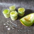 Cooksnap dari Lailazegaff untuk resep 553. Puding Lapis Melon