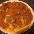 El cooksnap de Deysi cuando hizo Torta invertida de banana.