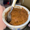 El cooksnap de Wendy Echagüe cuando hizo Torta en taza en microondas! 3 MINUTOS! mug cake! Fácil y Rica!.