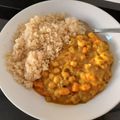 El cooksnap de Fender cuando hizo 🌿Curry vegano con garbanzos🌿.