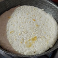 El cooksnap de Liz Maciel cuando hizo Mbeju, rápido y delicioso!!!.
